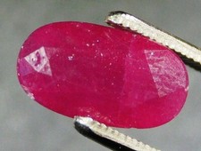 rubis de Birmanie rouge/violet 2,87 carats de Birmanie 