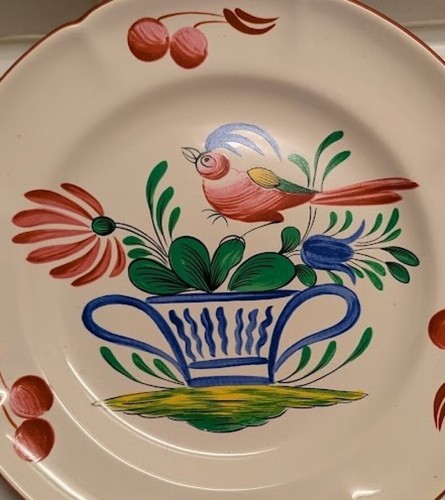 Assiette vintage faïence - vintage,
