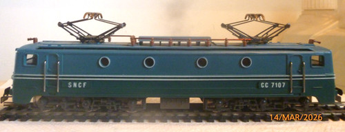 Locomotive 7107 jouef - locomotive, cc