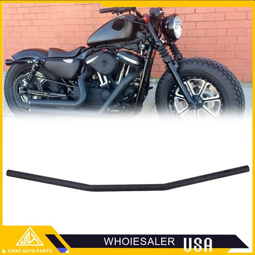 Black drag bars - black, 7/8"
