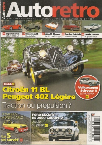 Auto retro 382 a112 abarth - 382,