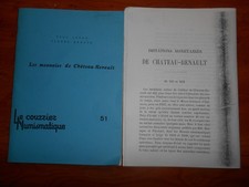 livre numismatique Monnaies de CHATEAU-RENAULT