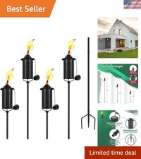 Durable Outdoor Garden Torches