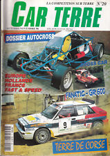 CAR TERRE N°20 DOSSIER AUTOCROSS / FANATIC GR 600 / COURIR EN TRIAL 4X4