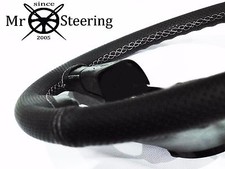 Housse volant cuir - volant, en