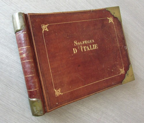 Musique gravée partition fin