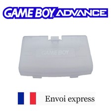 Cache pile Clear blue / bleu glacier Game Boy Advance neuf [ Battery cover GBA ]