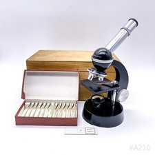 Set microscope vintage lynx - vintage,
