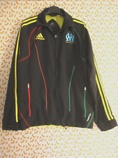 Veste Olympique de Marseille OM Noir jaune Adidas Football - 168 / S