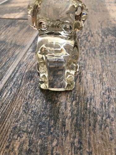 Glass dog candy container - dog,