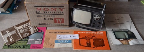 Micro sony all transistor - tv,