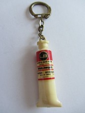 Porte clef miniature plastique "Gouache Lefranc Bourgeois" années 60's RARE