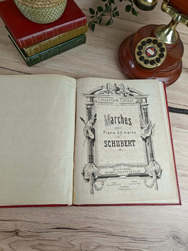 Livre ancien partitions piano - livre,