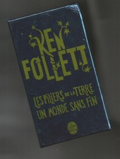 Coffret Les piliers de la Terre Un monde sans fin Ken Follett poches moyen âge