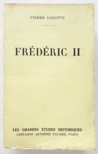 Frédéric pierre gaxotte - pierre,