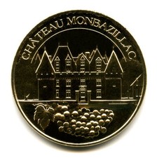 24 MONBAZILLAC Château 3, Grappe de raisin, 2016, Monnaie de Paris