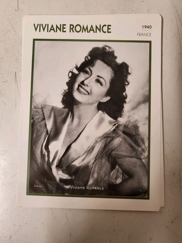 Viviane romance carte - romance,
