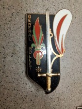 Insigne 165 Promotion ESM Saint Cyr Général ROLLET. Légion Etrangère.Fraisse 