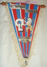 FAN441 - FANION FOOTBALL CLUB OLYMPIQUE LYONNAIS 1973