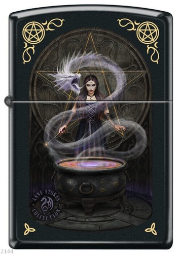 Zippo sorceress and dragon - and,