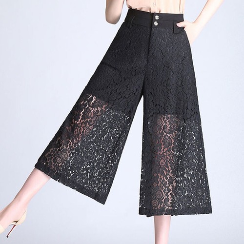 Femmes dentelle pantalon jambe - femmes,