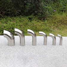 Coudes de tuyaux fins haute performance 304 SS Weldable Solutions disponibles ic