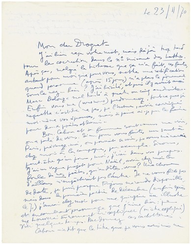 Louis aragon lettre - louis,