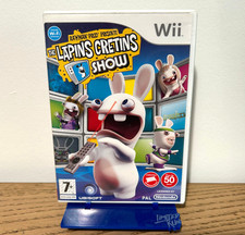 THE LAPINS CRETINS SHOW - Nintendo Wii - PAL FR - Complet