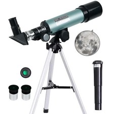 Télescope Astronomique pour Enfants 90X HD Telescope Enfant Astronomique 360/...