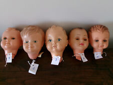 tête baigneur ancien plastique, années 80, prix de vente à l'unité au choix