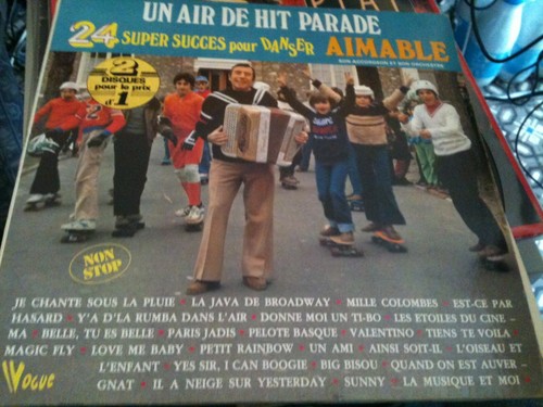 Vinyle 33t aimable air - un, de