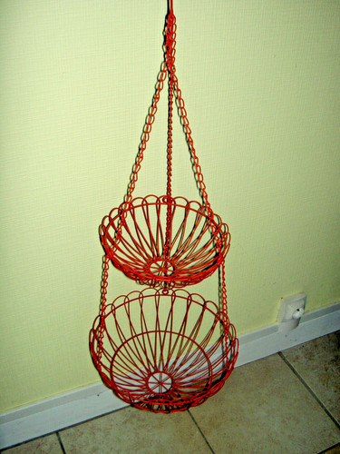 Paniers rouge suspendre - suspendre,
