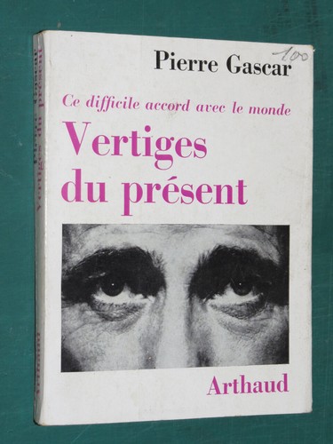Vertiges présent pierre - présent,