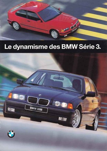 Brochure bmw serie - serie, 3