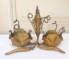 Ancien Panier Bougeoirs