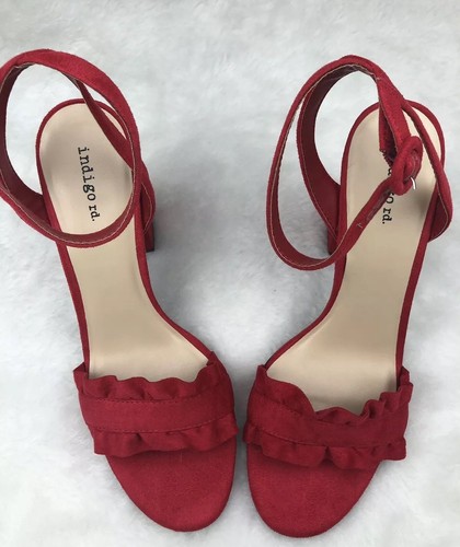 Indigo sandie block heel - sandie,