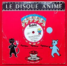TEDDY LE DISQUE ANIME / AH ! LE BON SAINT NICOLAS - NOËL - MICROSILLON 78 T.