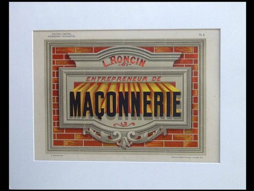 Enseignes art nouveau - art,