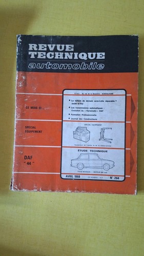 Rta daf revue technique - daf, 44