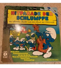 disque vinyle 33 tours schtroumpf Collection 