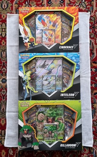 Pokemon coffrets v - coffrets, x3,