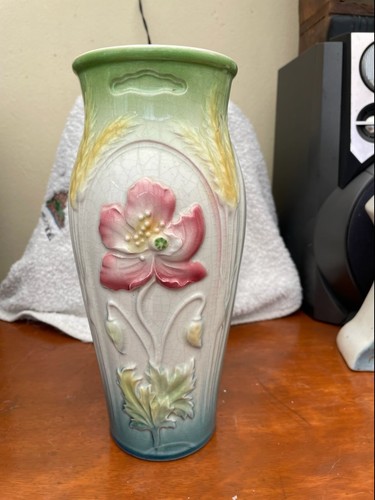 Jolie vase barbotine - en,