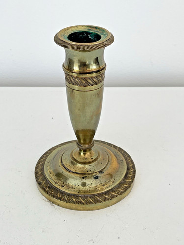 Bougeoir bronze empire - bougeoir, empire.