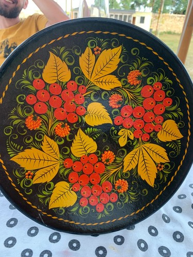 Assiette russe objet - assiette,