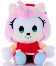 Peluche SONIC & FRIEND AMY 20x24x28cm 7.8x9.4x11" SEGA 2024 Japan Limited Neuf