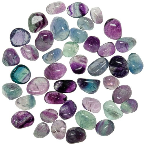Pierres roulées fluorite - ,