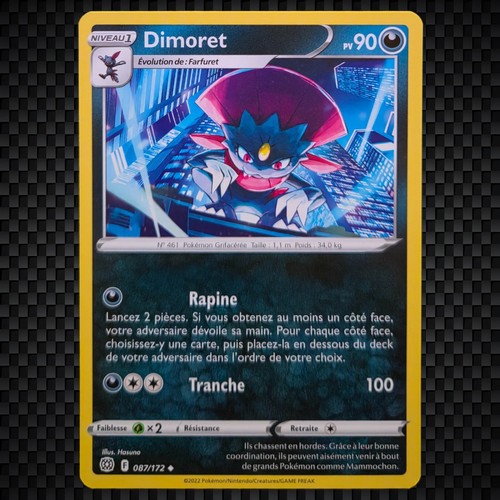 Cartes pokémon dimoret - cartes,