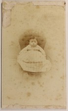 FRANCE Bébé Cazot Photographe à Lyon c1865 Photo Cdv Vintage PL57A1n52
