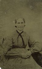 Woman Portrait France Tintype Ferrotype Collodion Street Photography 1900