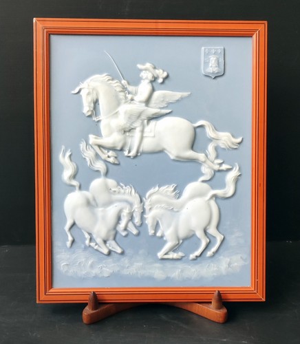 Tableau plaque porcelaine - tableau,